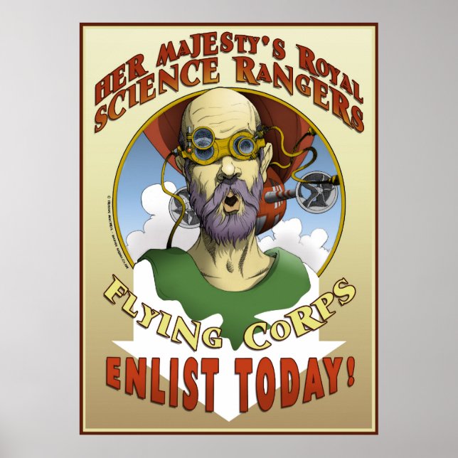 Science Rangers Recruitment Poster (Front)