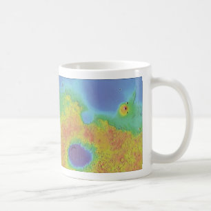 Science Red Green Blue Mars Mola Mug