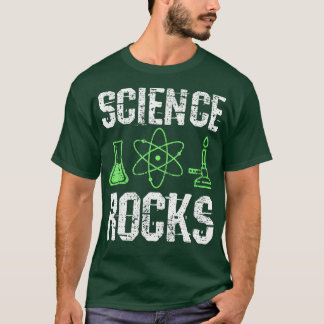 Science Rocks Biologist Chemistry Physics Teacher  T-Shirt
