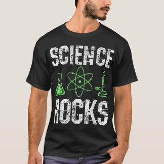 Science Rocks Biologist Chemistry Physics Teacher T-Shirt