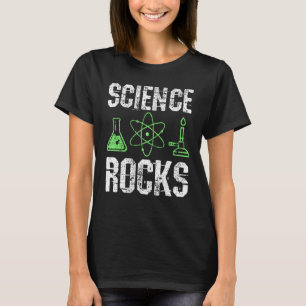 Science Rocks Biologist Chemistry Physics Teacher T-Shirt