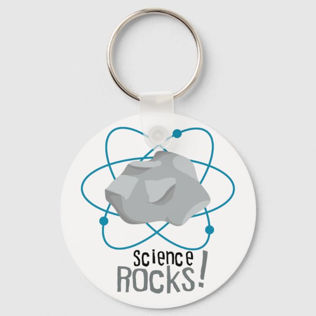Science Rocks! Key Ring (Front)