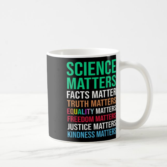 Science S Facts Truth S Equality S  Coffee Mug (Right)