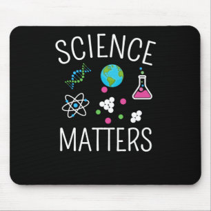 Science S - Funny Science Pun Sticker1 Mouse Mat