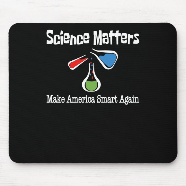 Science S – Make America Smart Again Gift With Mouse Mat (Front)