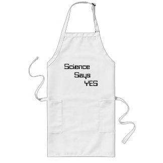 Science Says Yes Apron (2)