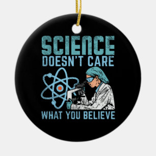 Science Scientist Ceramic Tree Decoration