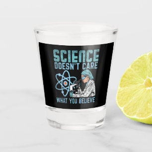 Science Scientist Shot Glass