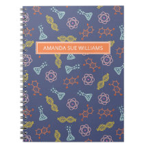 Science / Scientist - Your Name /Monogram Notebook