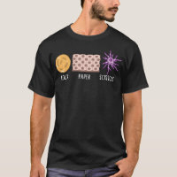 Science Shirt, Rock Paper Scissors Microorganisms