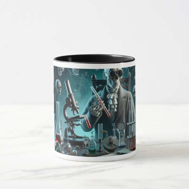 Science Skeleton Mug (Center)