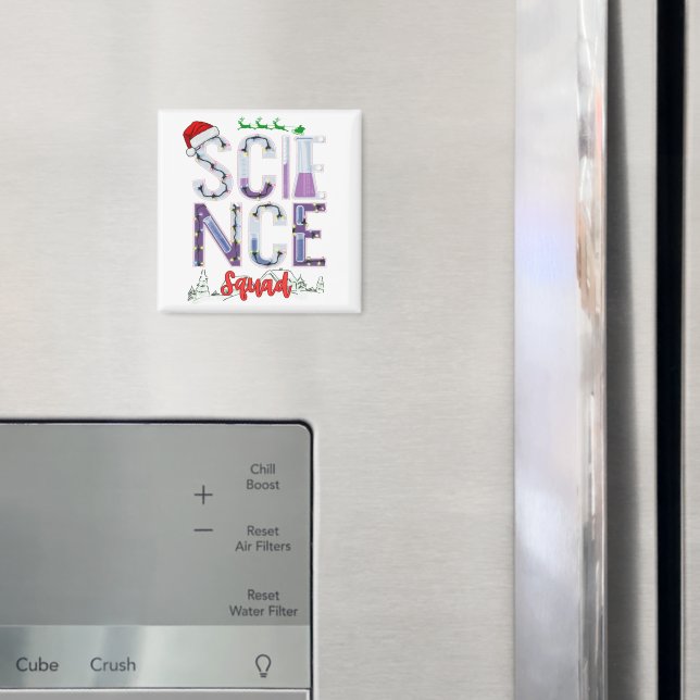 Science Squad Celebrating Knowledge Exploration Magnet (In Situ (Fridge))