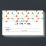 Science Student Award Achievement Post-it Notes<br><div class="desc">Cute way to show your kids / students appreciation and award them with Post It Notes</div>