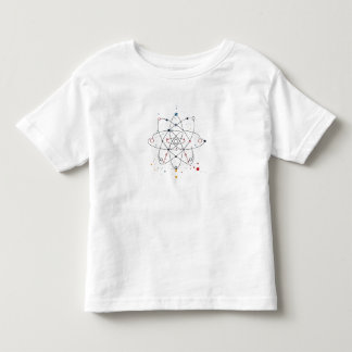 Science Symbol with Clean, Monoline Details Toddler T-Shirt