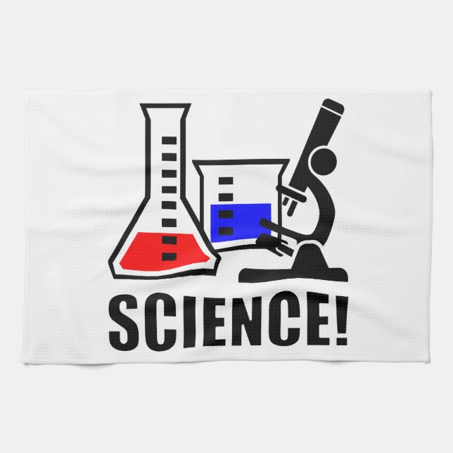 Science! Tea Towel (Horizontal)