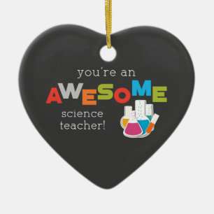 Science Teacher Appreciation Day, Awesome Ceramic Tree Decoration