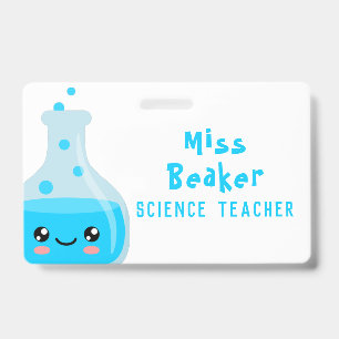 Science Teacher badge ID Badge
