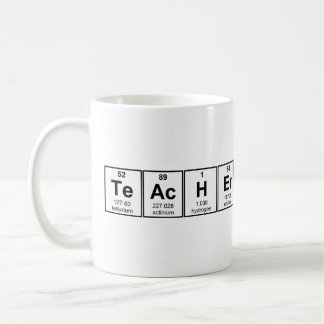Science Teacher Chemical Elements Coffee Mug