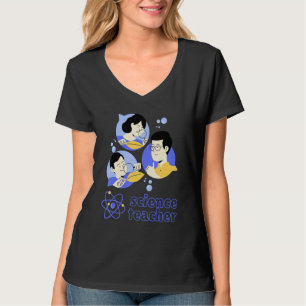 Science Teacher Chemistry Biology School College T-Shirt