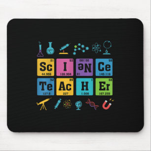Science Teacher Chemistry Elements Periodic Table  Mouse Mat