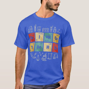 Science Teacher Chemistry Periodic Table Of Elemen T-Shirt