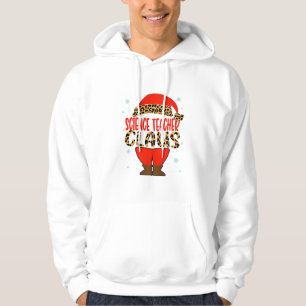 Science Teacher Claus Christmas Santa Hat pyjamas Hoodie