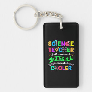 Science Teacher Cool Key Ring