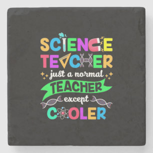 Science Teacher Cool Stone Coaster