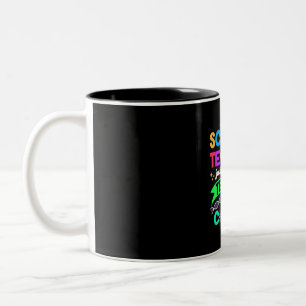 Science Teacher Cool Two-Tone Coffee Mug