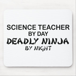 Science Teacher Deadly Ninja Mouse Mat
