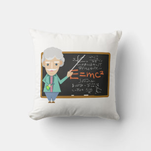 Science Teacher EMC2 Formula Cushion