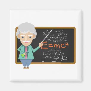 Science Teacher EMC2 Formula Magnet