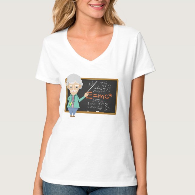 Science Teacher EMC2 Formula T-Shirt (Front)
