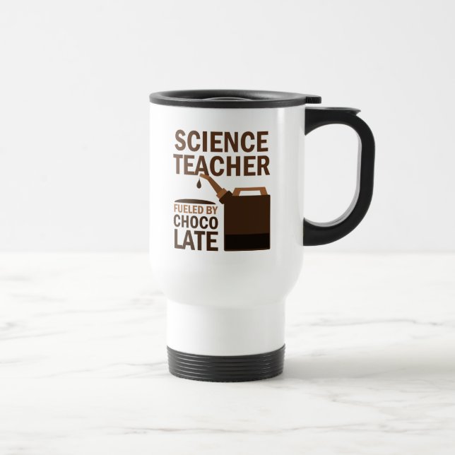 Science Teacher (Funny) Gift Travel Mug (Right)