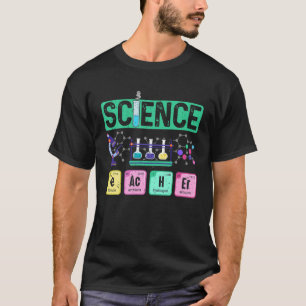 Science Teacher Lab Chemistry Teaching Back To Sch T-Shirt