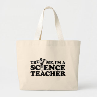 Science Teacher Large Tote Bag