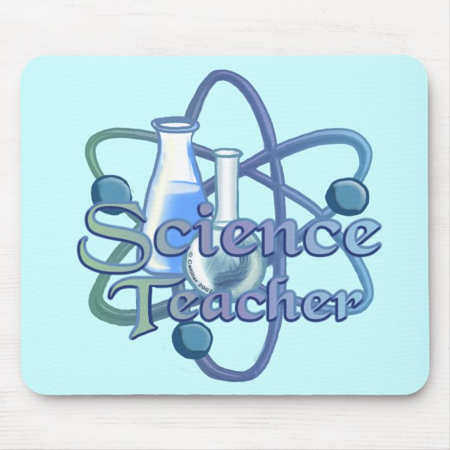 Science Teacher Mouse Mat (Front)