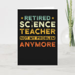 Science Teacher Pension Gift Card<br><div class="desc">Science teacher pension gift</div>
