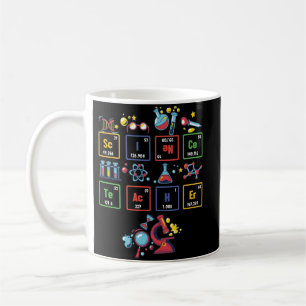Science Teacher Periodic Table Chemistry Elements Coffee Mug