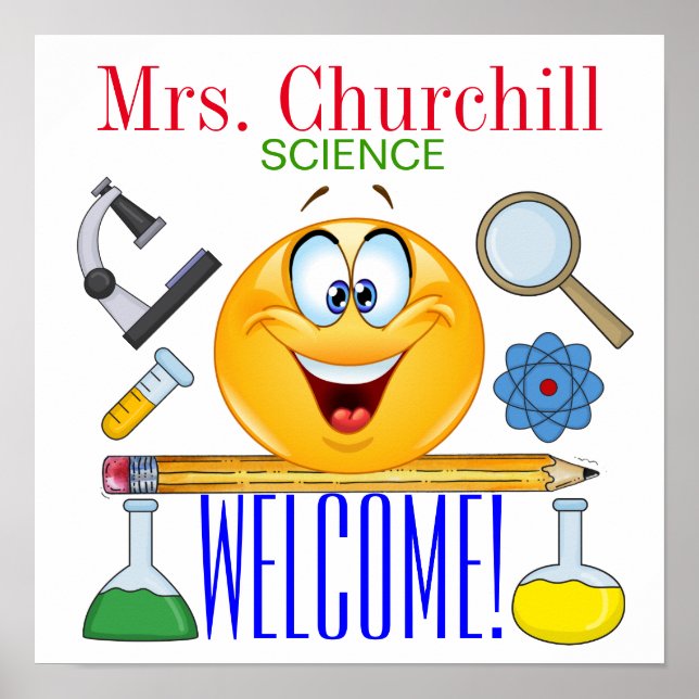 Science Teacher Poster - SRF (Front)