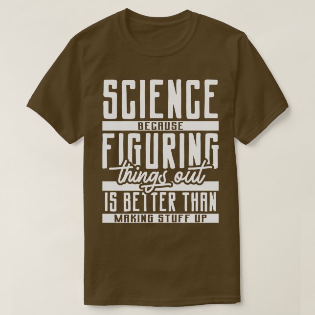 Science Teacher Scientist Student 1 T-Shirt (Design Front)