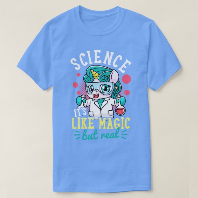 Science Teacher Scientist Student T-Shirt (Design Front)