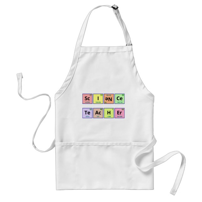 Science Teacher Standard Apron (Front)