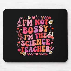Science Teacher Valentine Retro Groovy Biology Che Mouse Mat