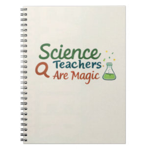 Science Teachers Are Magic Cute Chemistry Teacher  Notebook