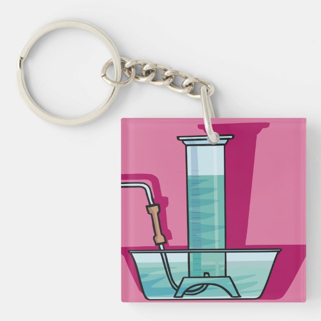 Science Test Tube Key Ring (Front)