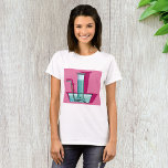 Science Test Tube T-Shirt<br><div class="desc">Introducing our exclusive Women's Science Chic Test Tube Graphic T-Shirt – where style meets intellect in a burst of creativity! This uniquely designed tee is perfect for the modern woman who loves to showcase her passion for science with a touch of flair. Crafted from ultra-soft, breatheable cotton, this shirt not...</div>