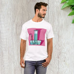 Science Test Tube T-Shirt<br><div class="desc">Introducing our exclusive Men's Science Explorer T-Shirt, where style meets scientific curiosity! Unleash your inner chemist with this eye-catching design featuring a meticulously detailed graphic of a classic science test tube. Whether you're a bona fide lab aficionado or just appreciate the wonders of science, this shirt is bound to spark...</div>
