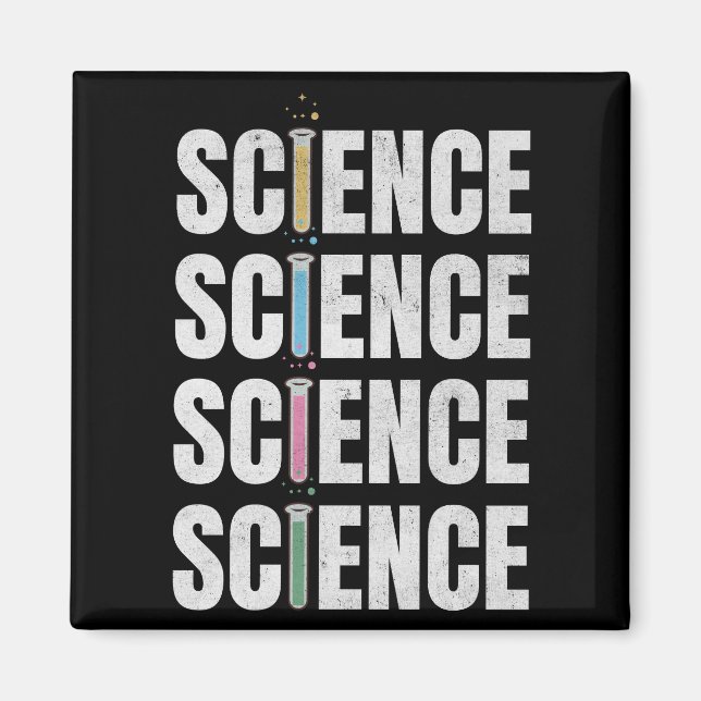 Science text design magnet (Front)