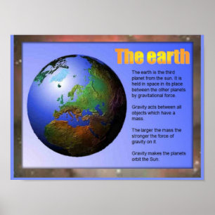 Science, The Earth Poster